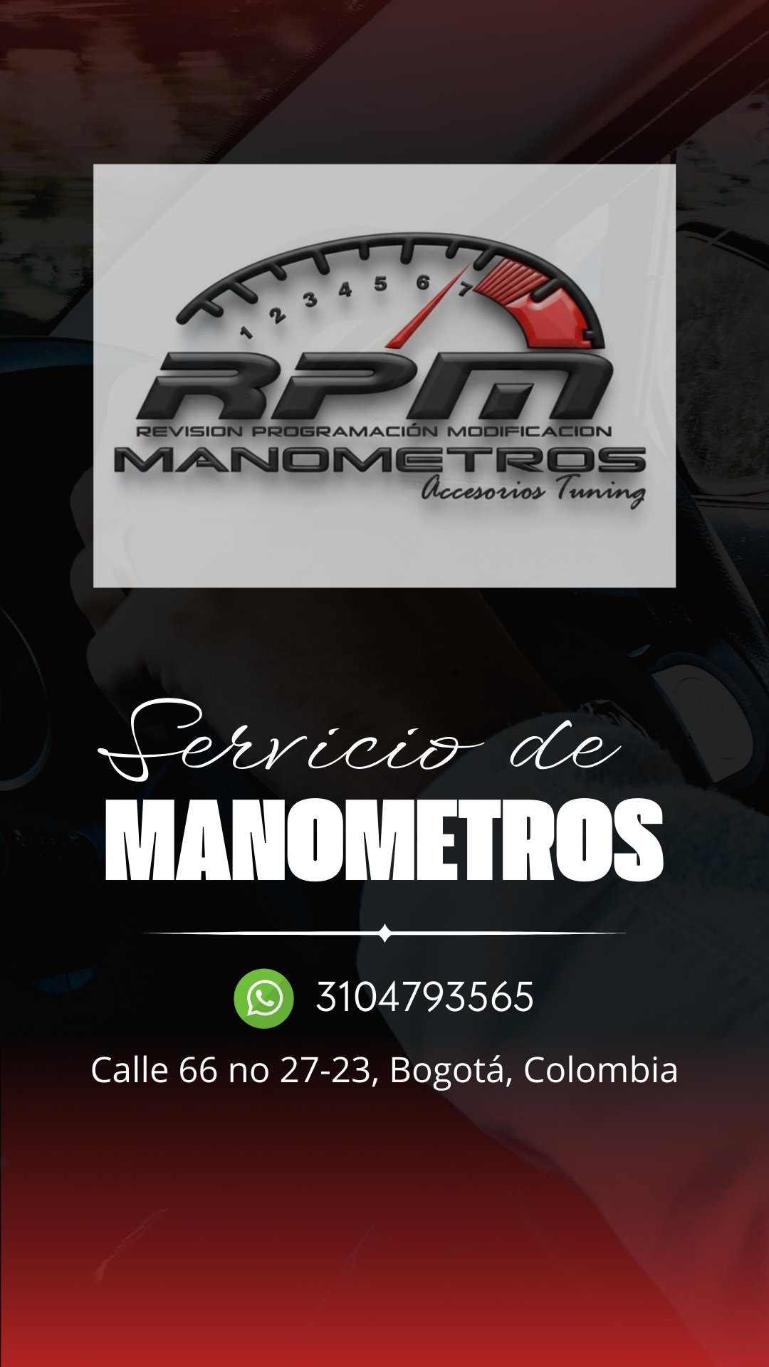 RPM Manómetros